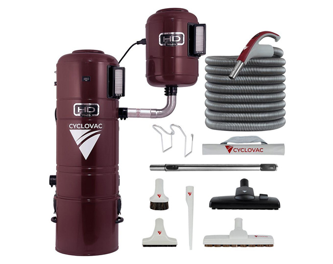 Els aspiradors centrals Cyclovac: potència, varietat i solucions adaptades a cada necessitat